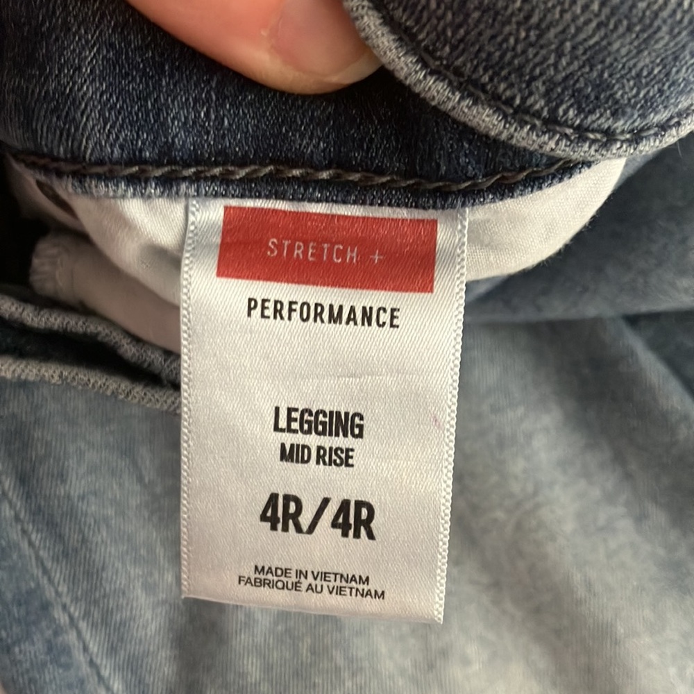 Express Stretch Performance Legging Mid Rise Jean… - image 5